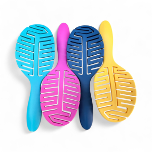 Detangling Brush for Natural Hair - Easy Glide Brush for Curly, Coily & Kinky Hair (3A-4C)